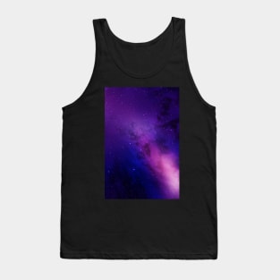 Blue Galaxy Tank Top